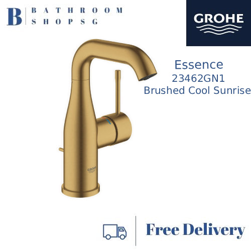 Grohe Essence Single-lever Basin Mixer 23462GN1 Brushed Cool Sunrise Bathroom Faucet M-size