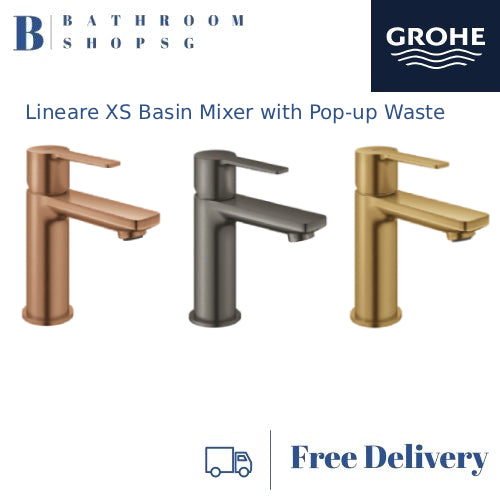 Grohe Lineare Single-lever XS Basin Mixer 23791AL1 | 23791GN1 | 23791DL1