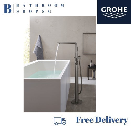 Grohe Lineare Single Lever Floor Standing Bath mixer Supersteel 23792DC1