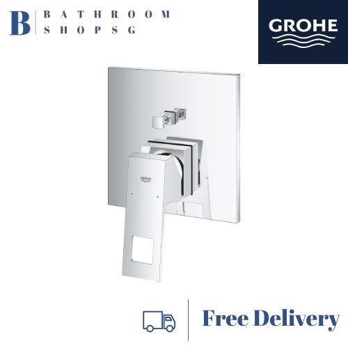 GROHE Eurocube Single-lever Conceal Bath Mixer With 2-way Diverter 24062000