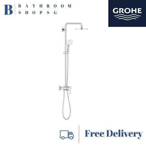 Grohe Tempesta 200 Rainshower system with Single-Lever Shower Mixer For Wall Mounting26244002