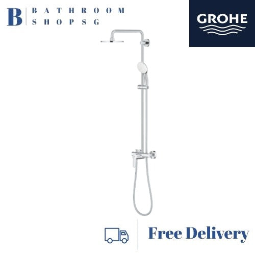 Grohe Tempesta 200 Rainshower system with Single-Lever Shower Mixer For Wall Mounting26244002