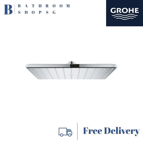 Grohe Two Handle Thermostat Concealed Mixer Bathroom Bundle Set - Square | Grohe 35600 24080 26567