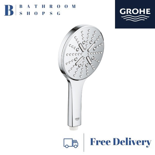 Grohe Rainshower Smartactive 130 Handshower 3 Sprays 26574000 Chrome