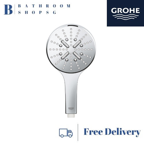 Grohe Rainshower Smartactive 130 Handshower 3 Sprays 26574000 Chrome