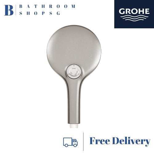 Grohe Rainshower Smartactive 130 Handshower 3 Sprays 26574DC0 SuperSteel