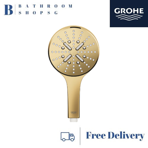 Grohe Rainshower Smartactive 130 Handshower 3 Sprays 26574GL0 Cool Sunrise