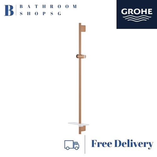 Grohe Rainshower Smartactive Shower Rail 900 mm | Grohe 26603DL0 Brushed Warm sunset