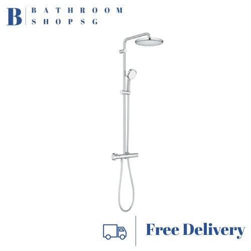 Grohe Tempesta Cosmopolitan 250 Rain Shower system with thermostat 26670000 Chrome