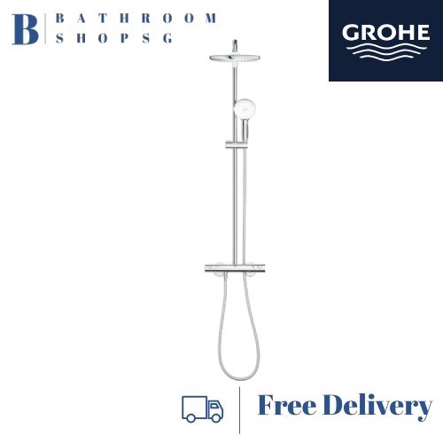 Grohe Tempesta 250 Rainshower System with Thermostatic Shower Mixer 26670001