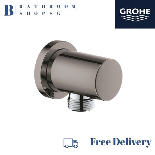 Grohe Smart Control 3-Way Conceal Mixer Bathroom Bundle Set - Round Hard Graphite | Grohe 35600 29121A00