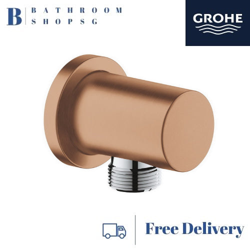 Grohe Rainshower Shower Outlet Elbow 1/2" | Grohe Wall Union Brushed Warm Sunset 27057DL0