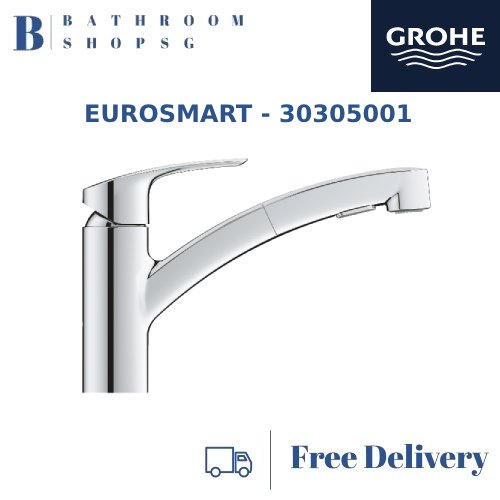 Grohe Eurosmart Single-lever Kitchen Sink mixer 30305001 | Kitchen Faucet