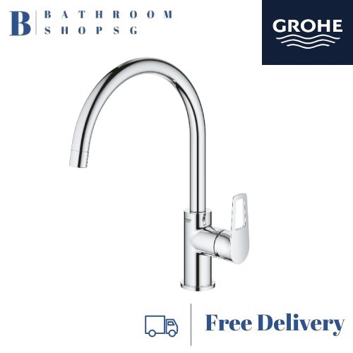 Grohe BauLoop Single-Lever Kitchen Sink Mixer 31232001