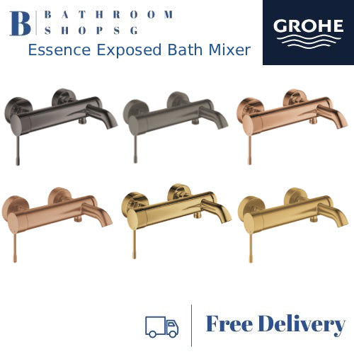 Grohe Essence Single-lever Exposed Bath Mixer 33624A01 | 33624DL1 |33624AL1|33624DA1|33624GL1|33624GN1