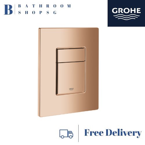 American Standard Acacia Supasleek WH Toilet CL31197 Bundle with Grohe Rapid SL Brackets Cistern and Flush Plate Set
