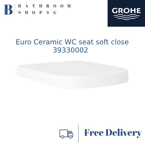 Grohe Euro Ceramic Floor Standing Toilet WC Set New 39338000+39330002+39332000
