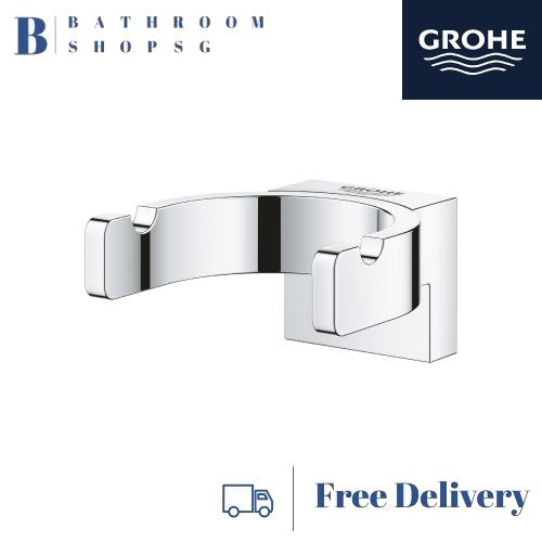 Grohe 41049000 Selection Double Robe Hook | Grohe Bathroom Accessories