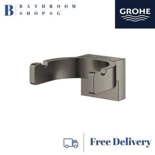 Grohe 41049AL0 Selection Double Robe Hook | Grohe Bathroom Accessories