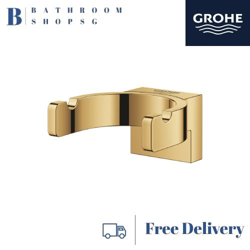 Grohe Selection Double Robe Hook 41049GL0 | Grohe Bathroom Accessories