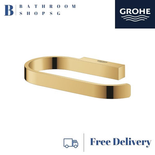 Grohe 41068GL0 Selection Toilet Paper Roll Holder | Grohe  Bathroom Accessories