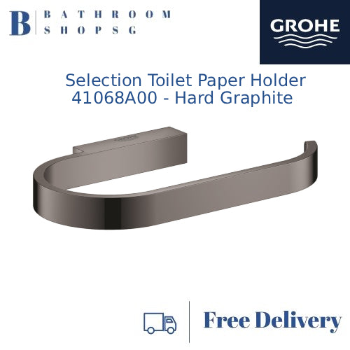 Grohe Selection Toilet Paper Roll Holder 41068000 and PVD Colors | Bathroom Accessories