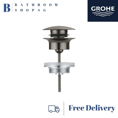 Grohe 65807AL0 Waste Set With Push-open Plug for Bathroom Basin