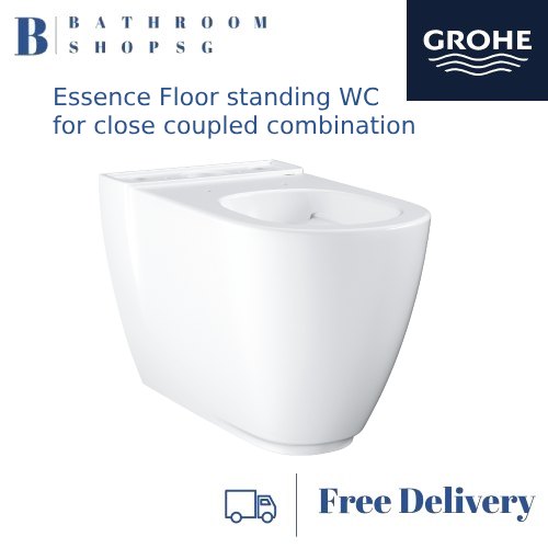 Grohe Essence Floor Standing Toilet Bowl Water Closet Set 3957200H+39579000+39577000
