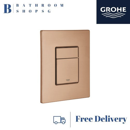 American Standard Acacia Supasleek WH Toilet CL31197 Bundle with Grohe Rapid SL Brackets Cistern and Flush Plate Set