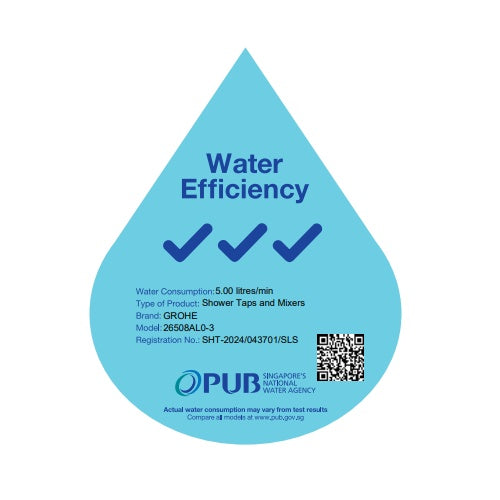 Grohe Euphoria SmartControl 310 Cube Shower system Thermostatic Mixer 26508AL0