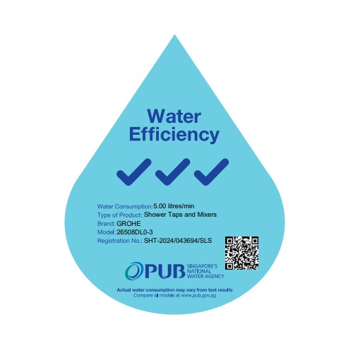 Grohe Euphoria SmartControl 310 Cube Shower system Thermostatic Mixer 26508DL0