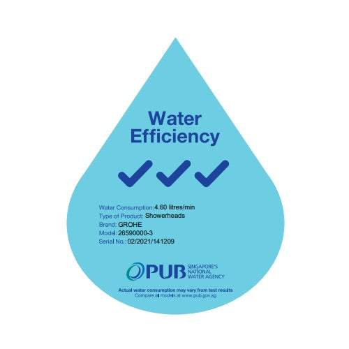 Grohe Rainshower Smartactive 150 Hand Shower 3 Sprays 26590000 | Grohe Handshower