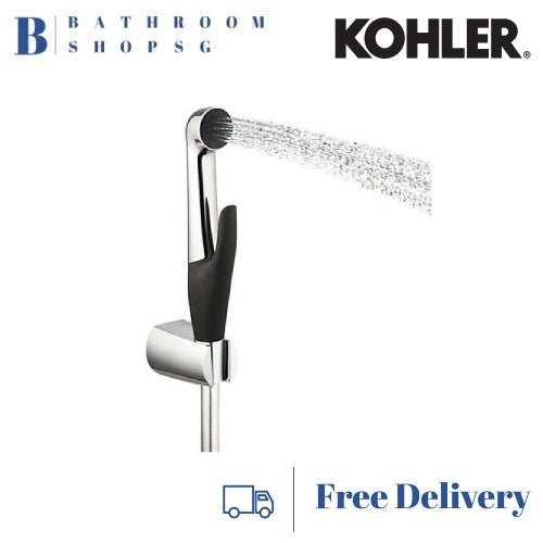 Kohler Luxe Hygiene Bidet Spray K-77364K-CP Chrome Antibacterial Bidet Spray with Wall Bracket