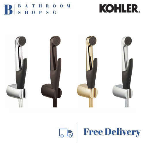 Kohler Luxe Hygiene Bidet Spray K-77364K Antibacterial Bidet Spray with Wall Bracket