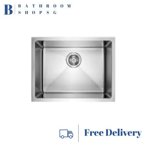 Monic SQM-600 Handmade Single Bowl Stainless Steel Kitchen Sink