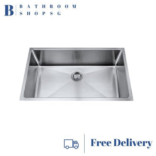 Monic SQM-680-XD Single Bowl Stainless Steel Kitchen Sink