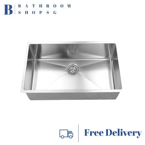 Monic SQM-680 Single Bowl Stainless Steel Undermount Kitchen Sink