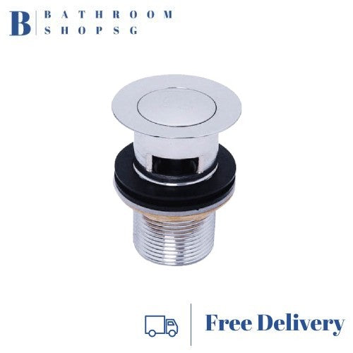 Chrome 32mm Pop-up Waste Set with Overflow 1 1/4" for Bathroom Basin