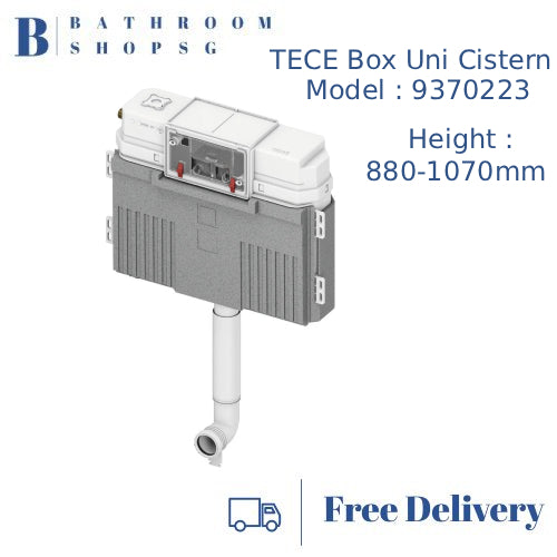 TECE 9370223 Uni Box Universal Concealed Cistern Adjustable 880-1070mm