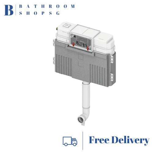 TECE 9370223 Uni Box Universal Concealed Cistern Adjustable 880-1070mm