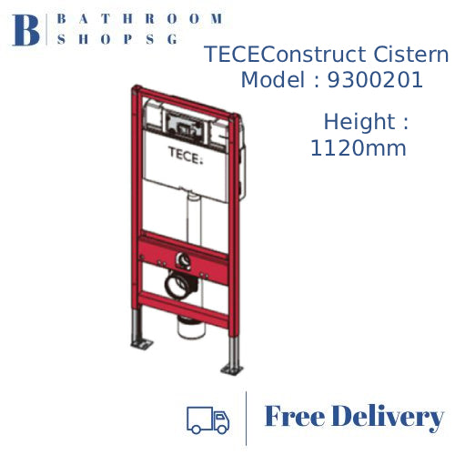 TECEconstruct 9300201 Toilet Module Concealed Cistern 1120mm Height