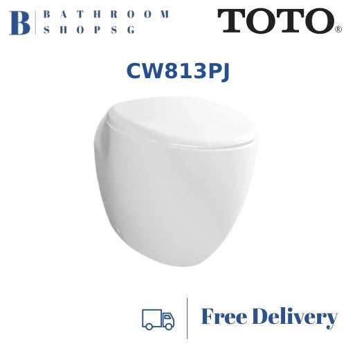 TOTO Le Muse Wall Faced Toilet Bowl with Seat Cover CW813PJ