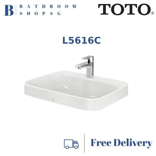 TOTO Console Lavatory Basin L5616C | Toto Countertop Wash Basin