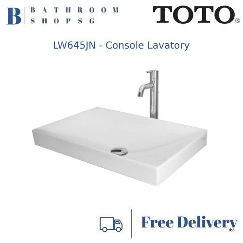 TOTO Console Lavatory LW645JN | Toto Vessel Wash Basin