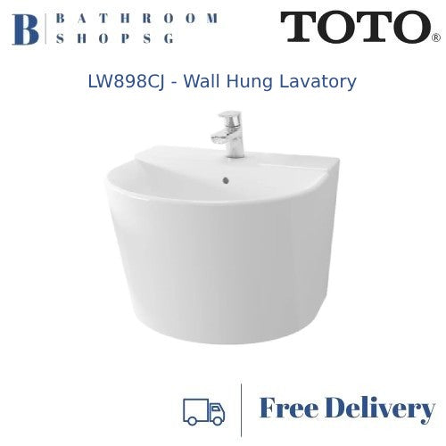 TOTO OMNI+ Wall Hung Lavatory LW898CJ | Toto Wash Basin