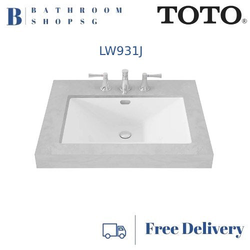 TOTO Under Counter Lavatory Basin LW931J