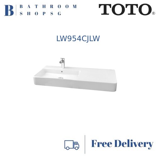 TOTO TOJA Wall Hung Lavatory Basin LW954CJLW