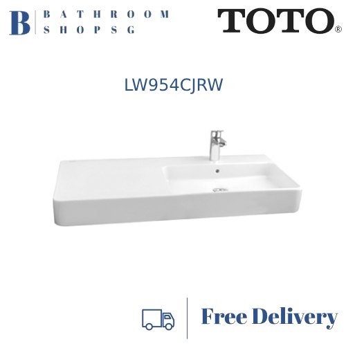 TOTO TOJA Wall Hung Lavatory Basin LW954CJRW