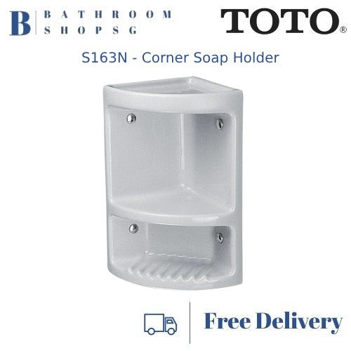 TOTO Ceramic Corner Soap Holder S163N | TOTO Bathroom Accessories