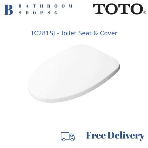TOTO Duroplast Soft Closing Toilet Seat and Cover TC281SJ